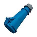 TOMA AEREO 32AMP 3P+T 250V AZUL 9H IP44