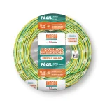 Cable NH-90 2.5mm2 450/750V libre de halógeno negro, clase 2, x rollo, Practicable